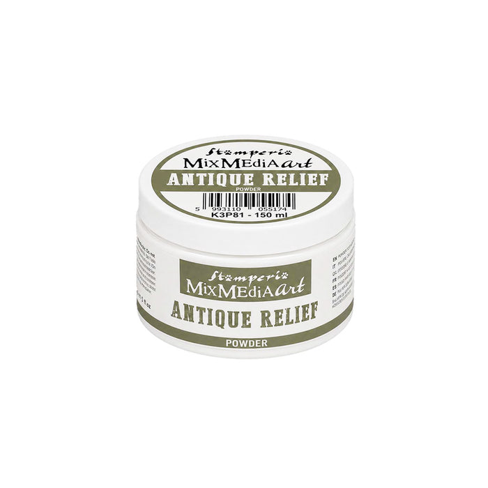 STAMPERIA ANTIQUE RELIEF POWDER 150ML - K3P81 (PRE ORDER NOW SHIPPING IN LATER OCTOBER 2026)