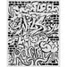 STAMPERIA STENCIL 20 X 25 FURRY FRIENDS 2 GRAFFITI - KSTD226(PRE ORDER NOW SHIPPING IN LATER OCTOBER 2026)