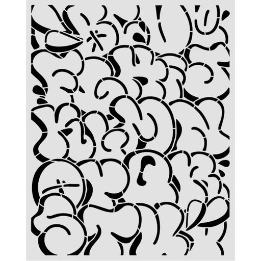 STAMPERIA STENCIL 20 X 25 FURRY FRIENDS 2 POP ART PATTERN -KSTD227(PRE ORDER NOW SHIPPING IN LATER OCTOBER 2026)