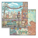 STAMPERIA 12X12 PAPER DOUBLE FACE FURRY FRIENDS 2 BENCH AND NEST- SBB1170(PRE ORDER NOW SHIPPING IN LATER OCTOBER 2026)