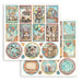 STAMPERIA 12X12 PAPER DOUBLE FACE FURRY FRIENDS 2 SMALL CARDS AND ROUNDS - SBB1172(PRE ORDER NOW SHIPPING IN LATER OCTOBER 2026)