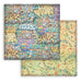 STAMPERIA 12X12 PAPER DOUBLE FACE FURRY FRIENDS 2 GRAFFITI LETTERING - SBB1175(PRE ORDER NOW SHIPPING IN LATER OCTOBER 2026)