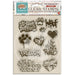 STAMPERIA RUBBER STAMP 14X18 FURRY FRIENDS 2 - WTK250(PRE ORDER NOW SHIPPING IN LATER OCTOBER 2026)