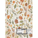 STAMPERIA A3 RICE PAPER FLOWERS AND POEMS LEAVES - DFSAJB020(PRE ORDER NOW SHIPPING IN LATER OCTOBER 2026)
