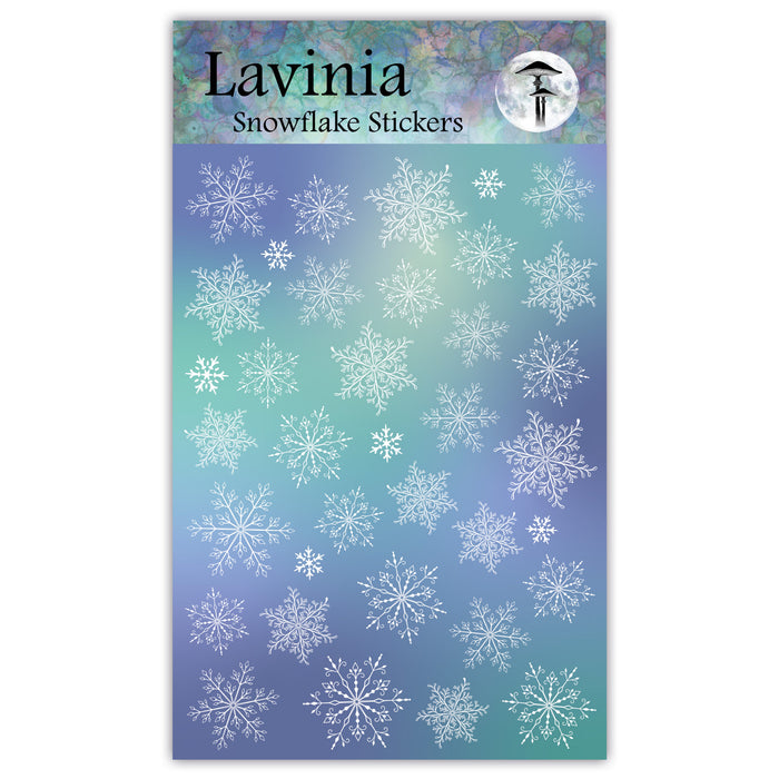 LAVINIA STAMPS SNOWFLAKE STICKERS - LST009