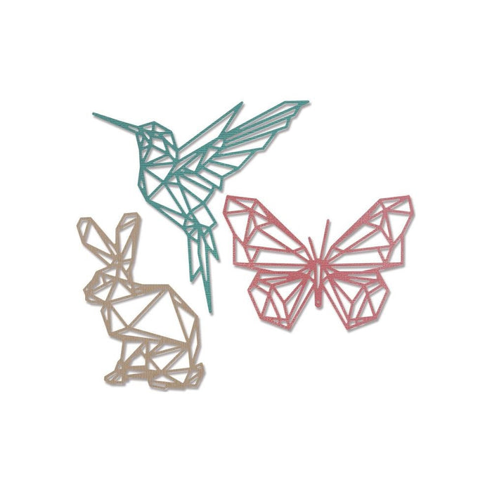 SIZZIX TIM HOLTZ THINLITS GEO SPRINGTIME - SZ664157