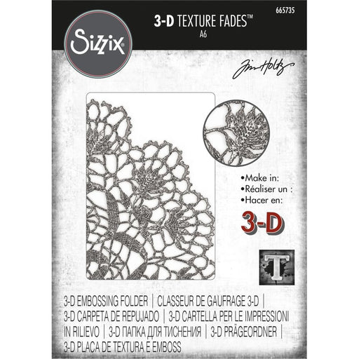 SIZZIX EMBOSSING FOLDER DOILY - SZ665735