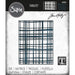 SIZZIX TIM HOLTZ THINLITS SIMPLE PLAID - SZ665856