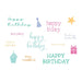 SIZZIX STAMPS CATHERINE POOLER DISIGNS BIRTHDAY SENTIMENTS - SZ667111