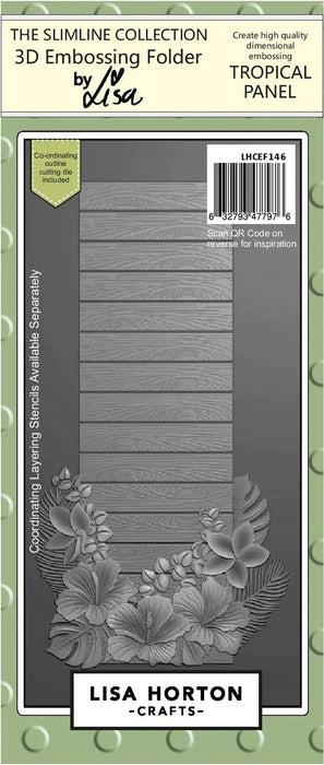 TROPICAL PANEL SLIMLINE WITH DIE - LHCEF146