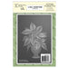 LISA HORTON 3D EMBOSSING FOLDER POTTED POINSETTIA  - LHCEF242