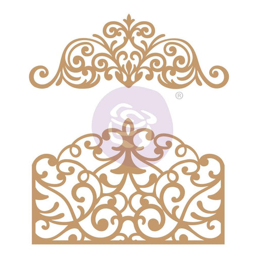 PRIMA CHIPBOARD DIECUTS FLOURISH GATE - P647339