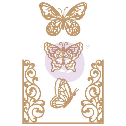 PRIMA CHIPBOARD DIECUTS BUTTERFLY FLIGHT - P647346