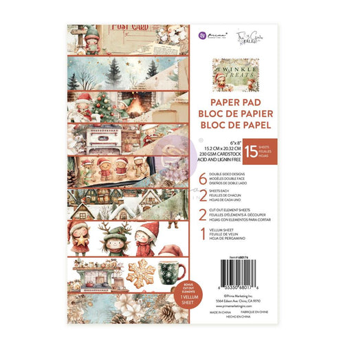 PRIMA MARKETING 6X8 PAD TWINKLE & TREATS - P680176