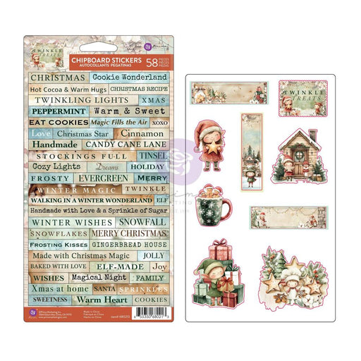 PRIMA MARKETING CHIPBOARD TWINKLE STICKERS - P680213