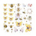 PRIMA AMONG THE WILD FLOWERS COLLECTION VELLUM EPHEMERA SPRING WINGS - P682286