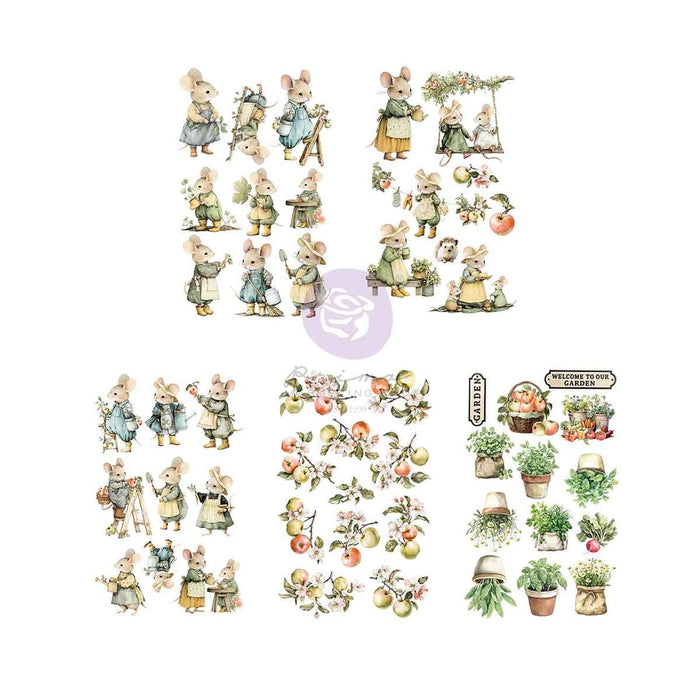 PRIMA PRIMA HOMEGROWN COLLECTION STICKER SHEETS P683580