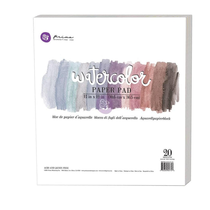 PRIMA WATERCOLOR 12 X 12 COLORING PAD - P847753