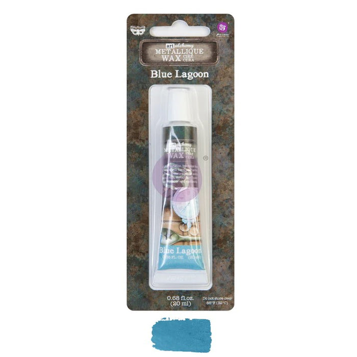 PRIMA FINNABAIR METALLIQUE WAX BLUE LAGOON - P966706