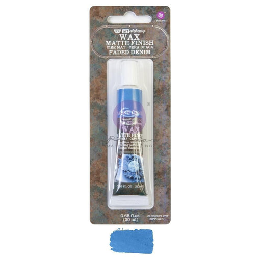 PRIMA MATTE FINISH WAX FADED DENIM - P968731