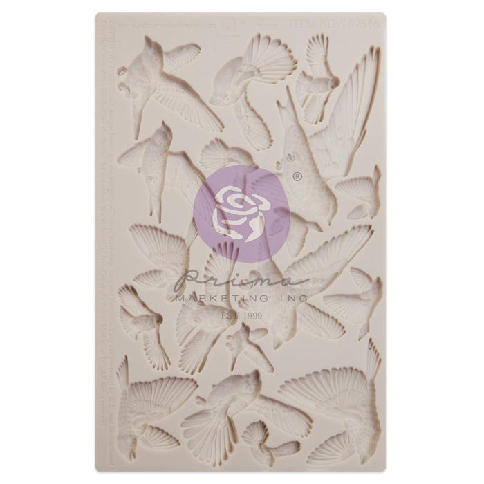 PRIMA DECOR MOULD 5 X 8 FLOCKING BIRDS - P969516