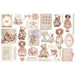 PRIMA BUTTONS AND KEEPSAKES COLLECTION EPHEMERA QUILTED MEMORIES 64 PCS - P982409