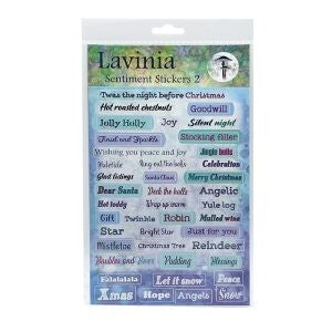 LAVINIA STAMPS SENTIMENT STICKER 02 - STK-SENTI-2