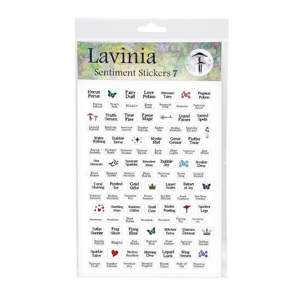 LAVINIA STAMPS SENTIMENT STICKER 07 - STK-SENTI-7
