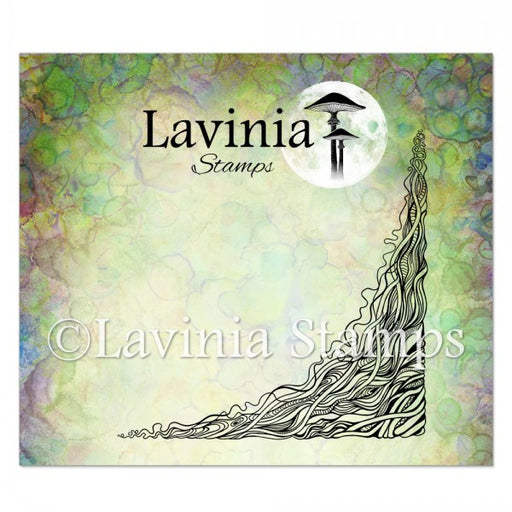 LAVINIA STAMPS  DRAGON TREE ROOT CORNER- LAV875