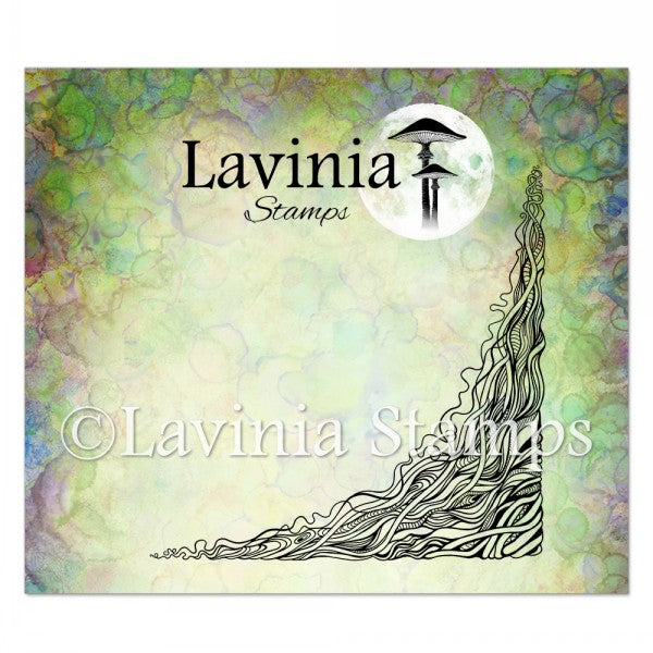 LAVINIA STAMPS  DRAGON TREE ROOT CORNER- LAV875