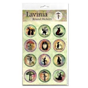 LAVINIA STICKERS ROUND - LAVSTICKER2