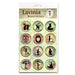 LAVINIA STICKERS ROUND - LAVSTICKER2