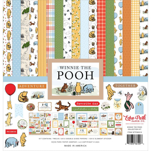 ECHO PARK WINNIE THE POOH COLL 12 X 12 COLLECTION KIT - WTP363016