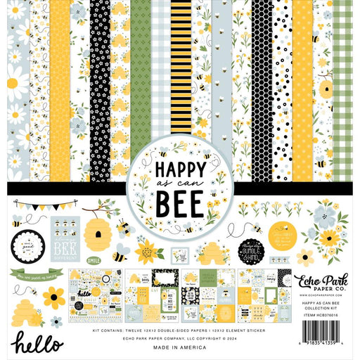 ECHO PARK 12X12 HAPPY AS CAN BEE PAPER PAD - HCB376016