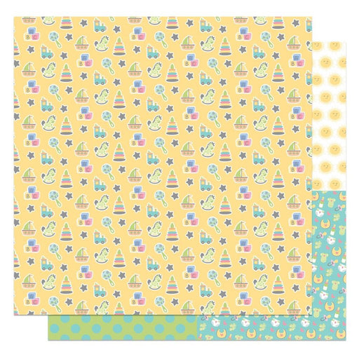 PHOTOPLAY PAPER 12 X 12 HUSH LITTLE BABY TOY BOX - HLB3204