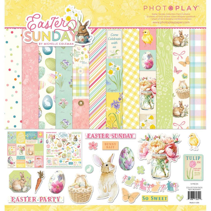  PHOTOPLAY   12X12COLLECTION  KIT EASTER SUNDAY - EAS4819