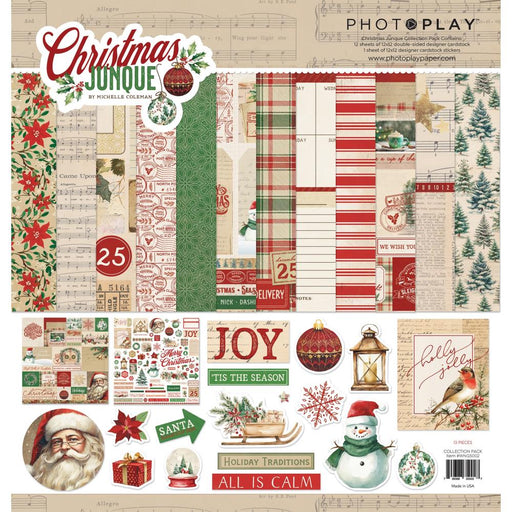 PHOTOPLAY 12 X 12 CHRISTMAS JUNQUE COLLECTION KIT - CHJ5013