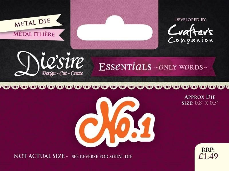 DIESIRE ESSENTIALS ON WORDS DIE NO 1 - DSEW03