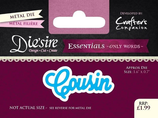 DIESIRE ESSENTIALS ON WORDS DIE COUSIN - DSEW25