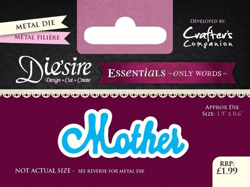 DIESIRE ESSENTIALS ON WORDS DIE MOTHER - DSEW29