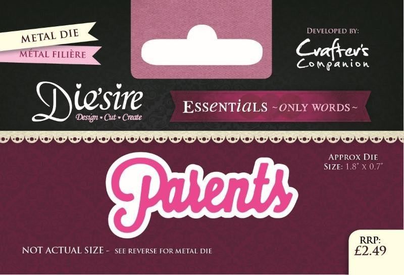 DIESIRE ESSENTIALS ON WORDS DIE PARENTS - DSEW45