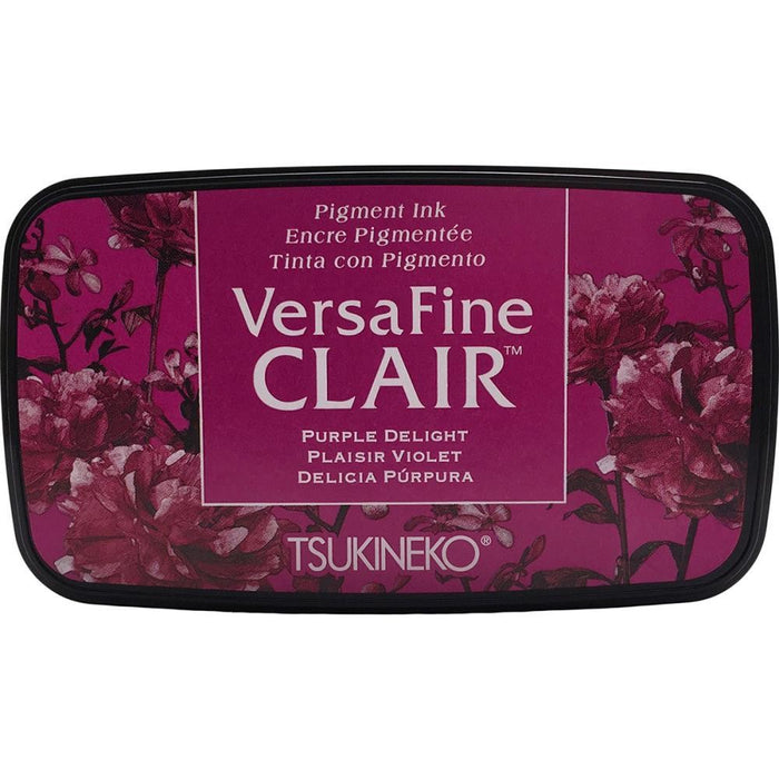 TSUKINEKO VERSA FINE CLAIR STAMP PAD PURPLE DELIGHT - VFCLA101