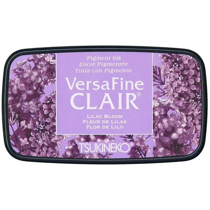 TSUKINEKO VERSA FINE CLAIR STAMP PAD LILAC BLOOM - VF-CLA-103