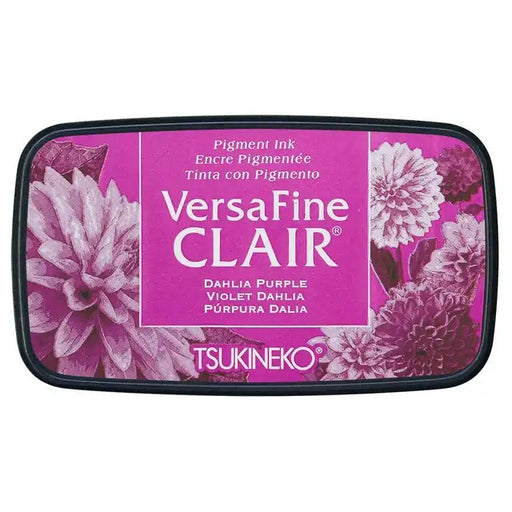 TSUKINEKO VERSA FINE CLAIR STAMP PAD DAHJIA PURPLE(PRE ORDER NOW SHIPPING LATE MARCH) - VF-CLA-104