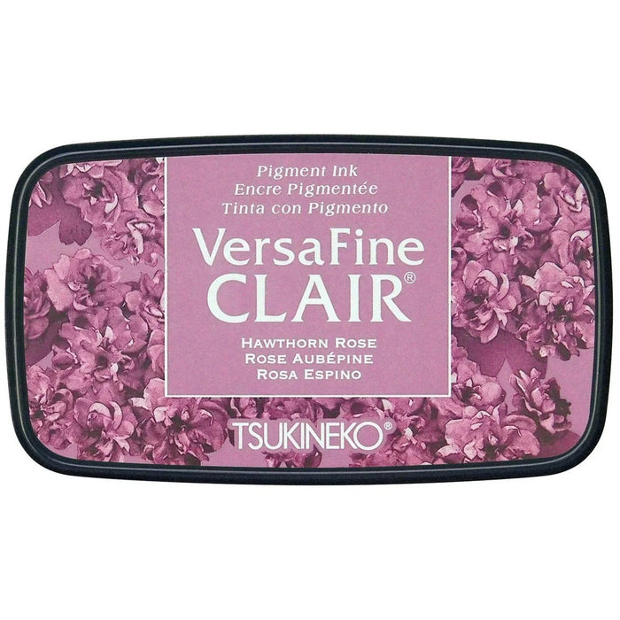 TSUKINEKO VERSA FINE CLAIR STAMP PAD HAWTHORN ROSE - VF-CLA-251