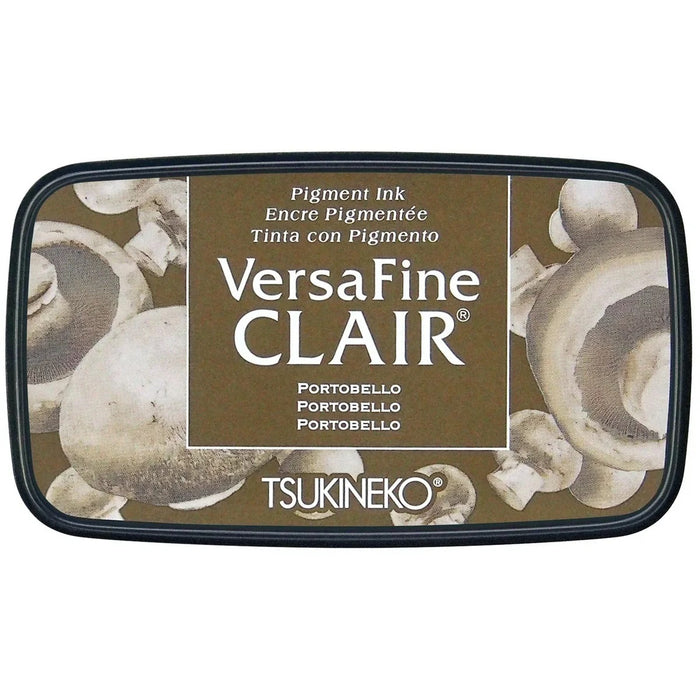 TSUKINEKO VERSA FINE CLAIR STAMP PAD PORTOBELLO - VF-CLA-454
