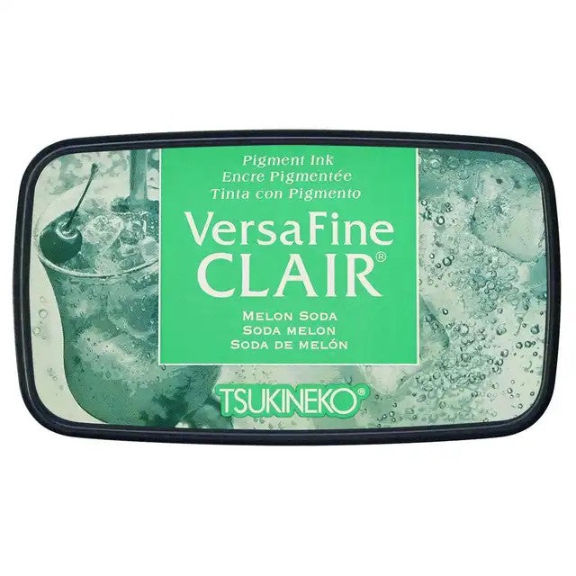 TSUKINEKO VERSA FINE CLAIR STAMP PAD MELON SODA(PRE ORDER NOW SHIPPING LATE MARCH) - VF-CLA-504