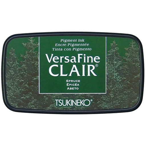TSUKINEKO VERSA FINE CLAIR STAMP PAD SPRUCE - VF-CLA-553