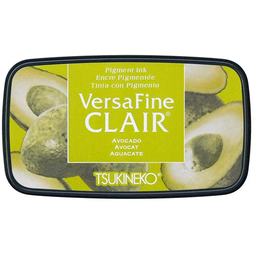 TSUKINEKO VERSA FINE CLAIR STAMP PAD AVOCADO - VF-CLA-554