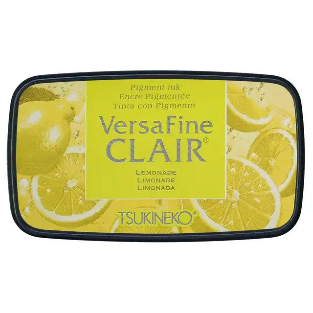 TSUKINEKO VERSA FINE CLAIR STAMP PAD LEMONADE(PRE ORDER NOW SHIPPING LATE MARCH) - VF-CLA-902